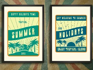 Retrohols - Retro Condensed Font