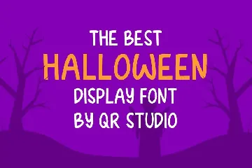 Halloween Orange Font