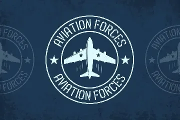 Airborne 86 - Military Font