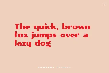 Bowknot Unique Display Font