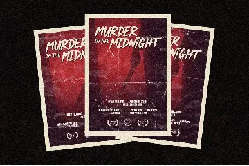 Midnight Terror - Horror Font