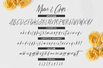 Moon & Chips font