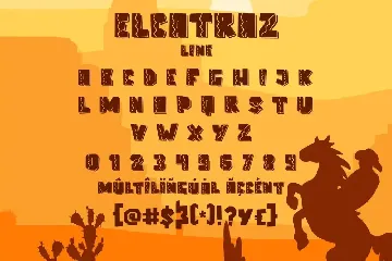 Elcatraz Family font