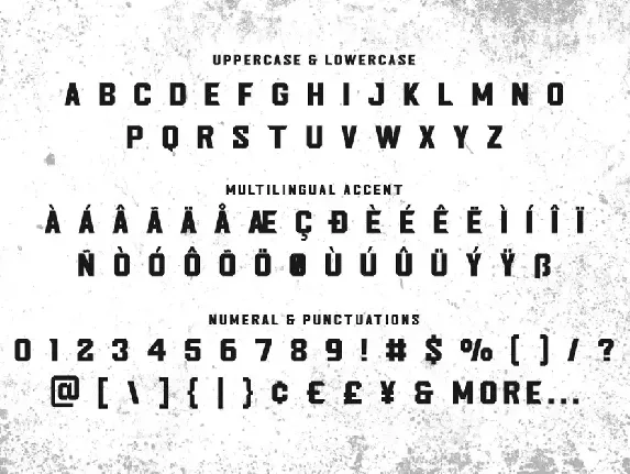 Lordcorps - Military Sans Font