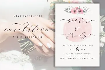 Brainlove - Beautiful Modern Calligraphy font