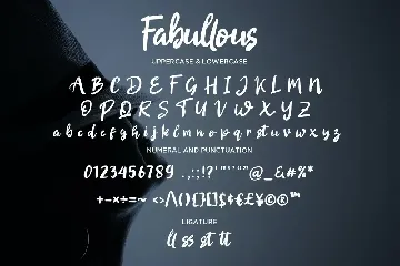 Fabullous - Handwritten Script fonts