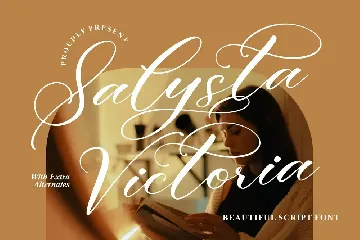 Satysta Victoria Script Font