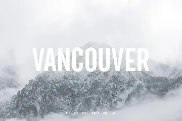 Vancouver - Gothic Typeface + WebFonts