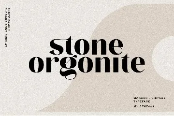 stone orgonite font