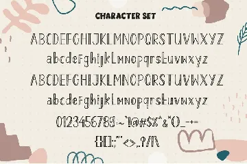 Enjoy Popcorn Monoline Display Kids Font