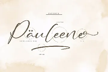 Santiago Pictures Modern Signature Font