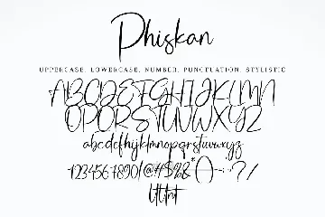 Phiskan font