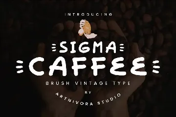 Sigmacaffe - Display Fonts