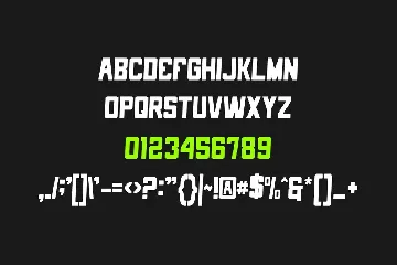 Bankerod - Modern Sport Font