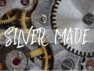 Silver Made Font