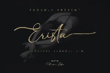 Erista - Handwriting Font