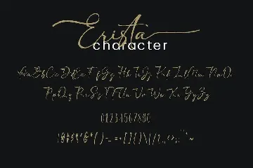 Erista - Handwriting Font