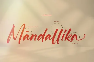 Santallria Modern Brush Font