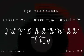 Kayane font