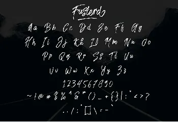 Fusterd Font