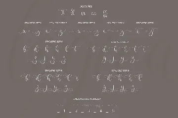 Alogical font