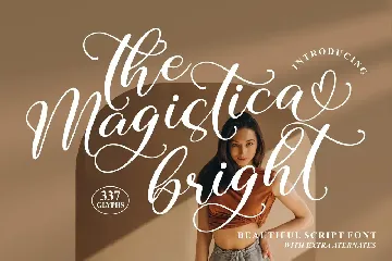 The Magistica Bright Beautiful Script Font