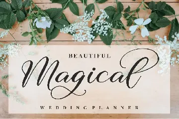 The Magistica Bright Beautiful Script Font