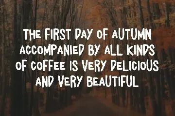 Autumn Atmosphere font