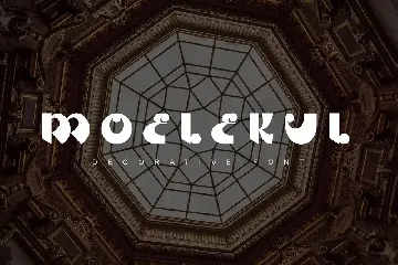 Moelekul - Decorative Font