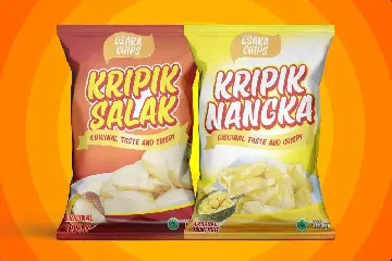 Osaka Chips font