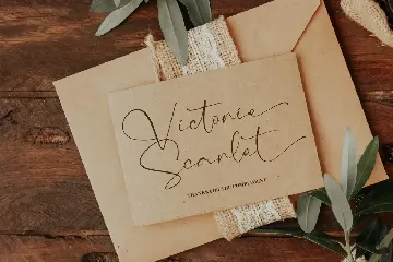 Victoria Signature Font