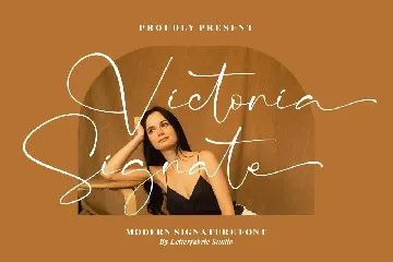 Victoria Signature Font