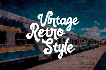 Amegach Vintage Retro Font