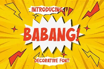 Babang - Display Font