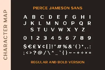 Pierce Jameson - Font Family