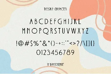 Thelorin || Modern Ligature Sans font