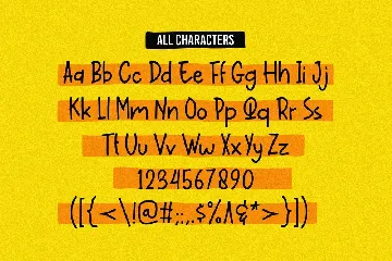 Lucky Yelow font