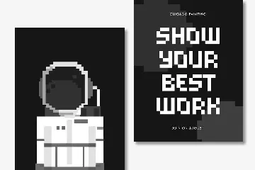 Micro - Pixelate Modern Font