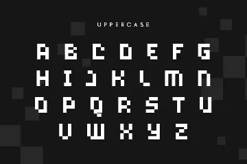 Micro - Pixelate Modern Font