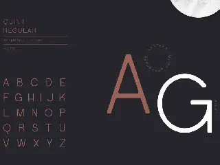 Quint Uppercase Font