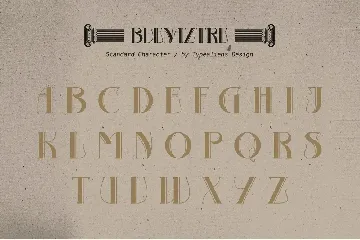 Bvenaztre font