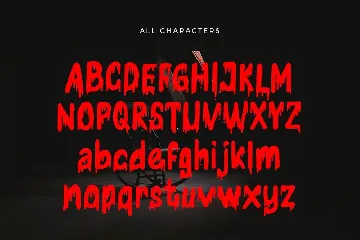 Horror - Bold Scary Font