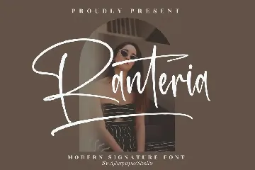 Ranteria Modern Signature Font