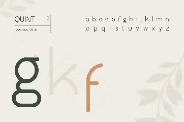 Quint Extended Font