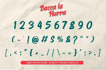 Bacca la Hurra font