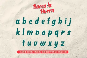 Bacca la Hurra font