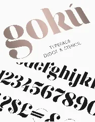 Goku font