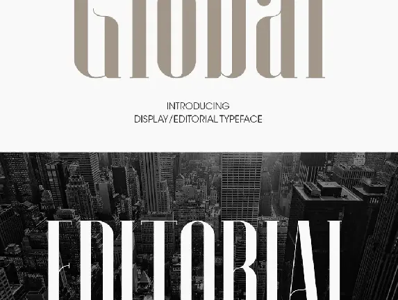 Global font