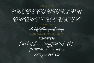 Ratmosh Delliot Calligraphy Font