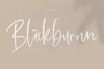 Rosalinta Modern Handwritten Font